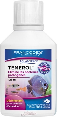 Opiniones sobre Témerol 125 & 200 ml - Desinfectante para peces de acuario.Elimina  las bacterias patógenas (agua dulce - agua salada)